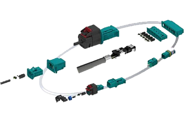 傳感器線束通常由多根電線和連接器組成，這些電線根據(jù)傳感器的類型和功能而有所不同。例如，壓力傳感器線束通常包括壓力傳感器、信號轉(zhuǎn)換器和信號連接器等。在傳感器線束中，信號轉(zhuǎn)換器將傳感器的信號轉(zhuǎn)換為適當?shù)碾娦盘?，以便傳輸?shù)狡渌娮釉O備中。
